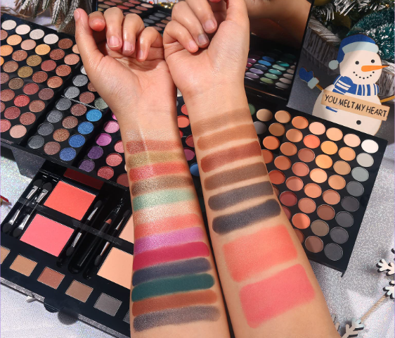 Women Makeup Sets Full Kits - 190 Colors Cosmetic Make Up Gifts Combination With Eyeshadow Facial Blusher Eyebrow Powder Face Concealer Powder Eyeliner Pencil With Full Size Mirror All-In-One Makeup Palette Kit